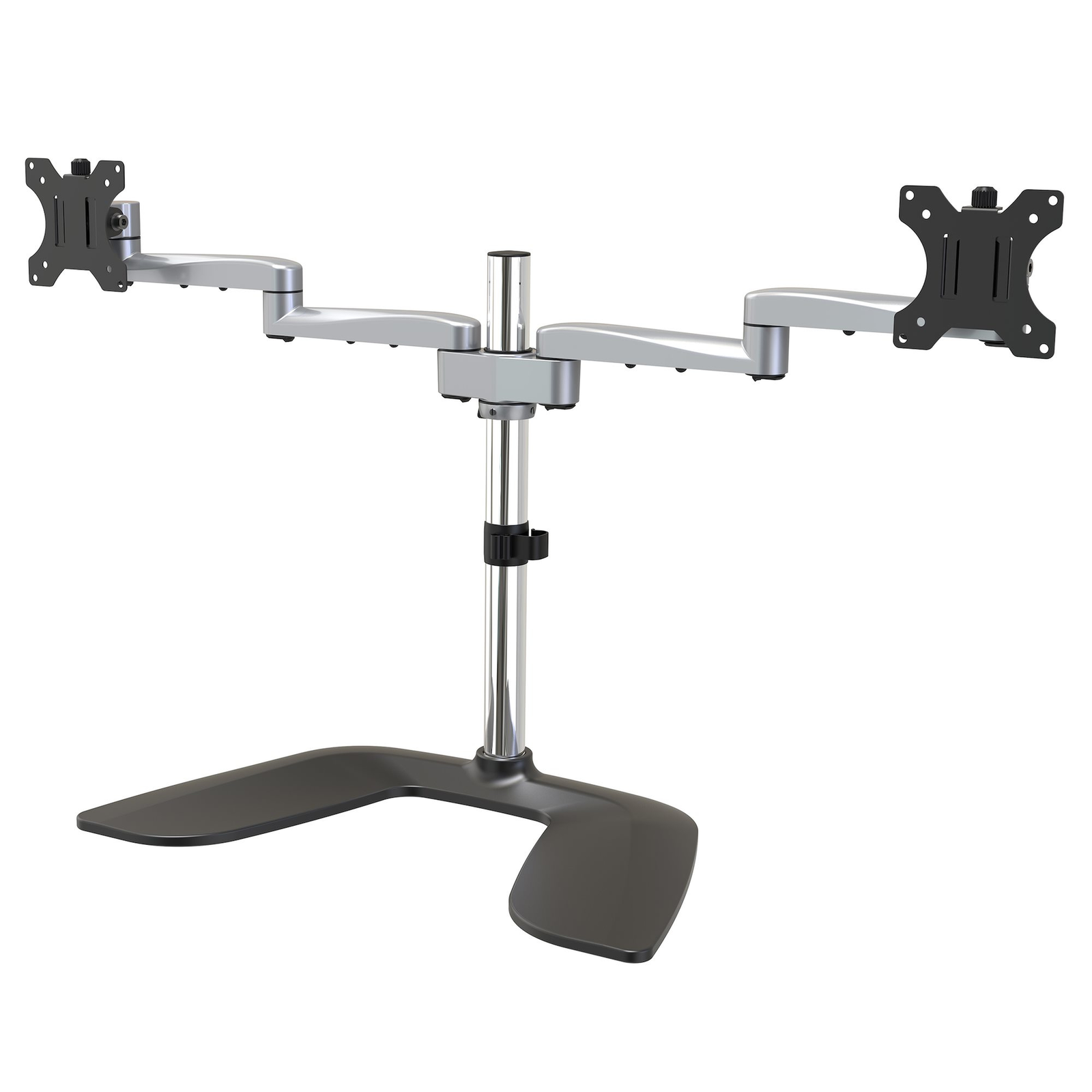 StarTech Mount Two Monitors Ergonomic Stand VESA Screens up to 32inch And 8 Kg Free-standing