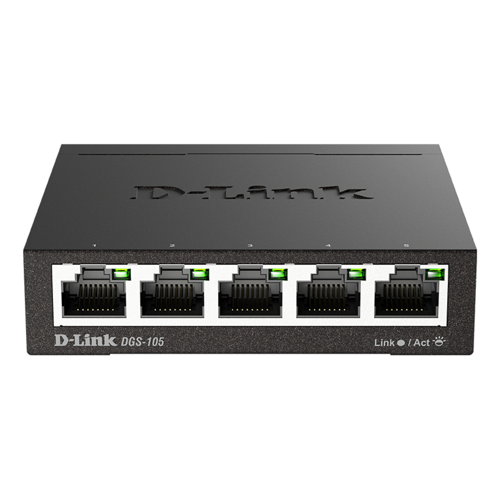 D-Link DGS-105 5-Port Gigabit Desktop Switch with Metal Housing DGS-105/E