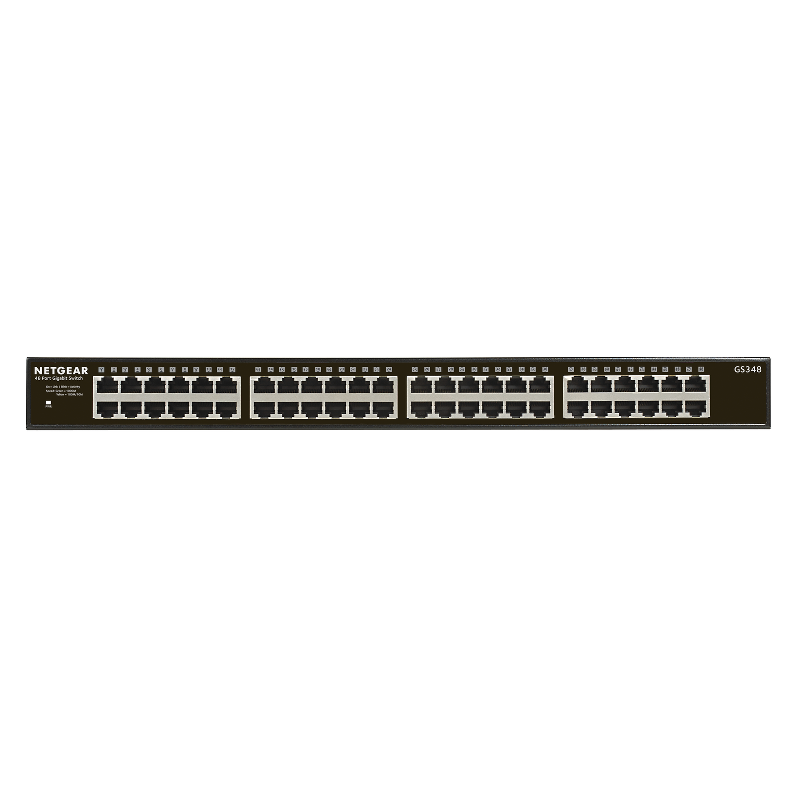NETGEAR GS348 48-Port Unmanaged Switch 48x Gigabit Ethernet