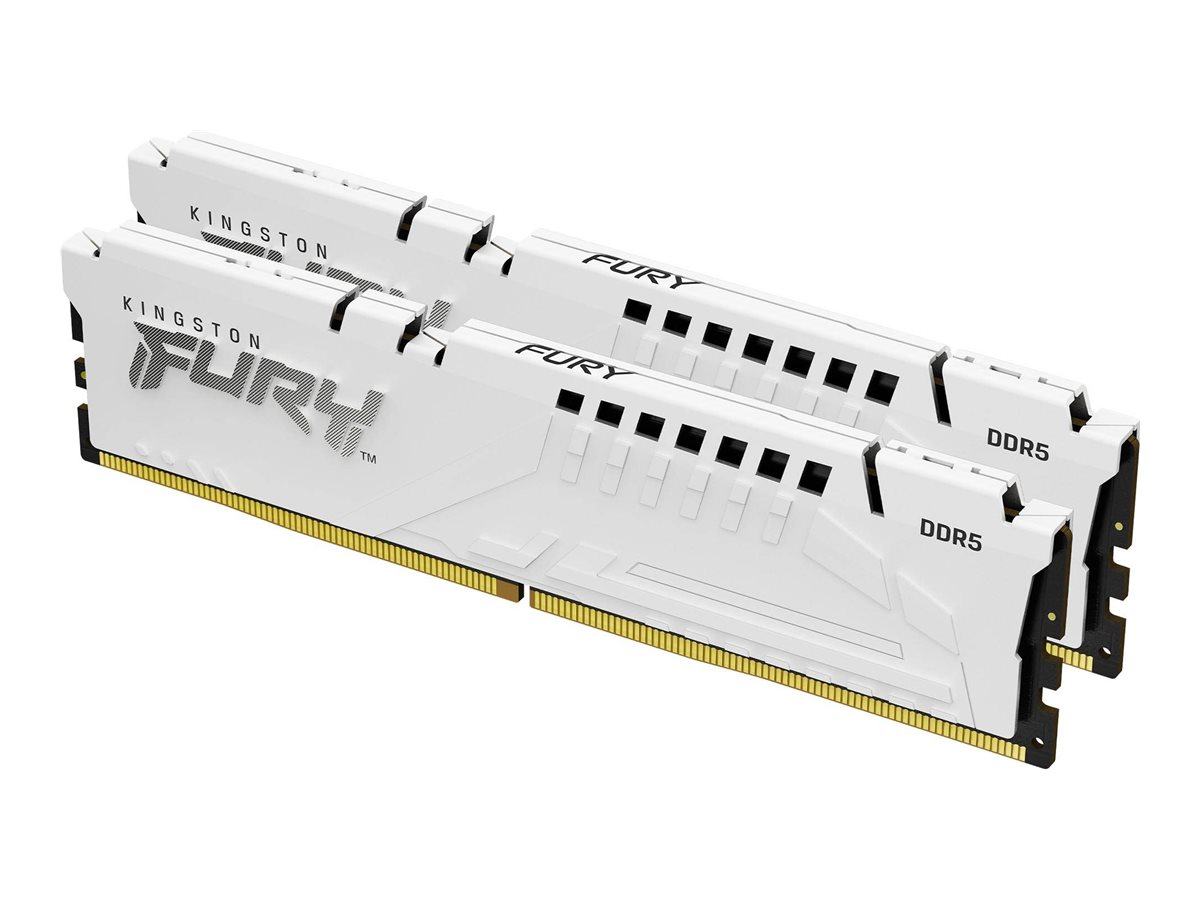 KINGSTON 32GB 6000MT/s DDR5 CL36 DIMM Kit of 2 FURY Beast White EXPO