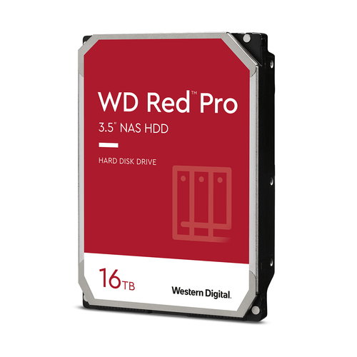 16TB RED PRO 512MB CMR 3.5IN - SATA 6GB/S INTELLIPOWERRPM