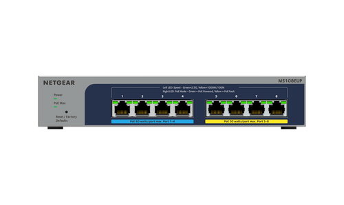 8P 2.5G ULTRA60 POE++ SWITCH - MULTI-GIGABIT (2.5G) ETH PLUS