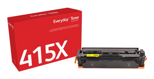 EVERYDAY YELLOW TONER - COMPATIBLE WITH HP 415X (W2032X)
