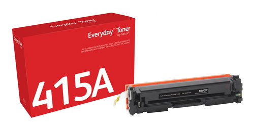 EVERYDAY BLACK TONER FOR HP - 415A (W2030A) STANDARD CAPACITY