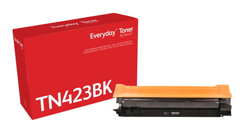 EVERYDAY BLACK TONER COMPATIBLE - WITH TN-421BK HIGH CAPACITY