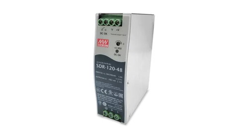 48V 120W SINGLEOUTPUTINDUSTRIAL - DIN RAIL POWER SUPPLY