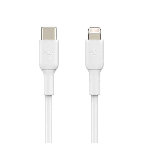 BOOST CHARGE LIGHTNING TO USB-C - CABLE 2M WHITE