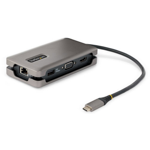 USB-C MULTIPORT ADAPTER - USB-C - HDMI/VGA DOCKING STATION