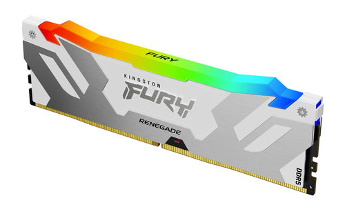 32GB DDR5-6400MT/S CL32 DIMM - FURY RENEGADE RGB WHITE XMP