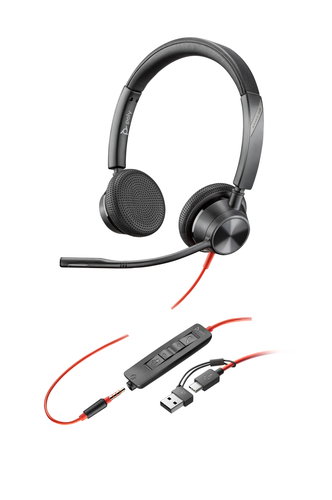 POLY BW 3325 USB-C HS +3.5MMP - +USB-C/A