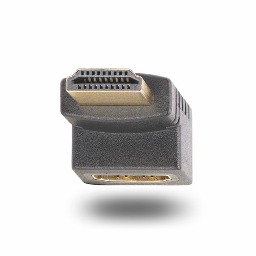 UP ANGLE HDMI ADAPTER M/F - 90-DEGREE/HDMI 2.0/4K 60HZ