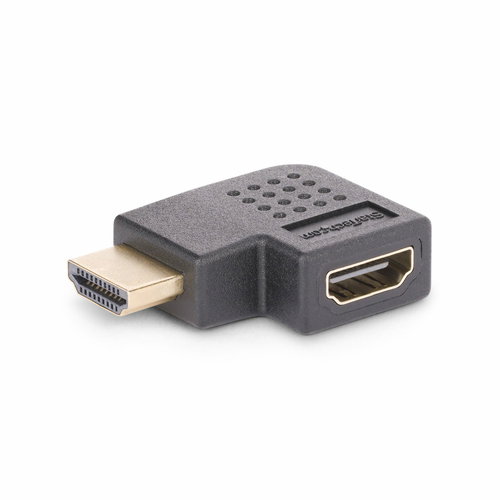 RIGHT ANGLE HDMI ADAPTER M/F - 90-DEGREE/HDMI 2.0/4K 60HZ