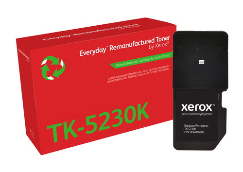 EVERYDAY REMANUFACTURED TONER - BLACK REPLACES KYOCERA TK-5230K