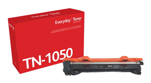 EVERYDAY BLACK TONER REPLACES - BROTHER TN1050 STANDARD CAPACITY