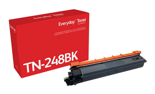 EVERYDAY BLACK TONER REPLACES - BROTHER TN248BK STANDARD CAPACIT