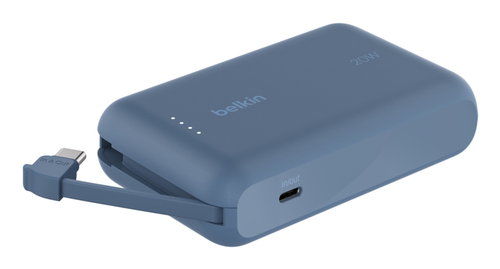 BOOSTCHARGE USB-C POW DLVRY - PWRBNK 10.000MAH USB-C BLAU