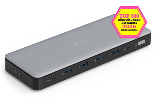 USB-C DOCKING STATION 13-PORT - 4USB-A 3HDMI 2DP 1USB-C/RJ45/AUD