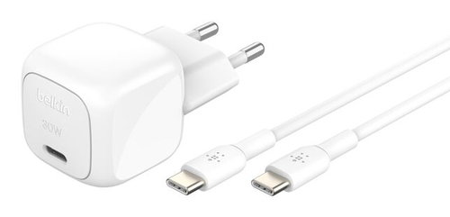 BOOSTCHARGE 30W USB-C CHARGER - WITH PD AND PPS INCL. 1M USB-C/U