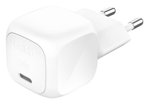 BOOSTCHARGE 20W USB-C CHARGER - WITH PD AND PPS WHITE