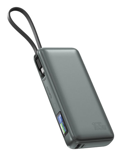 POWERBANK USB-C KABEL 20000MAH - 165W SPACEGRAU