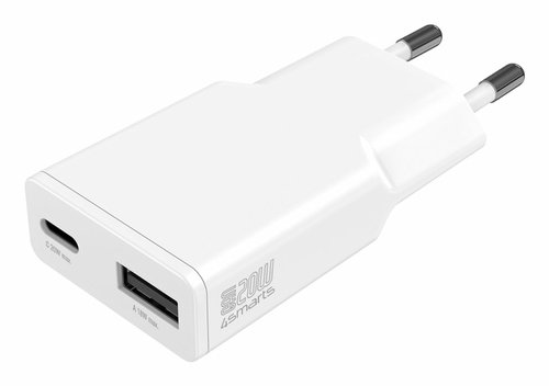 LADEGER. PDPLUG SLIM DUOS 20W - GAN 1C+1A