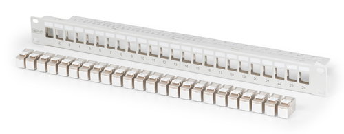 24-PORT 1U MOD PATCH PANEL - EQUIPPED WITH 24X DN-93615