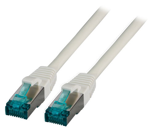 CAT6A SFTP RJ45 5M GREY LSZH - 10GBIT PATCH CABLE CU