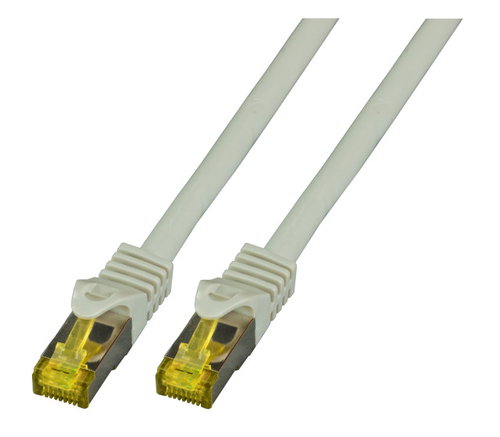 CAT7 SFTP RJ45 LSZH 1M GREY - 10GBIT RAW PATCH CABLE