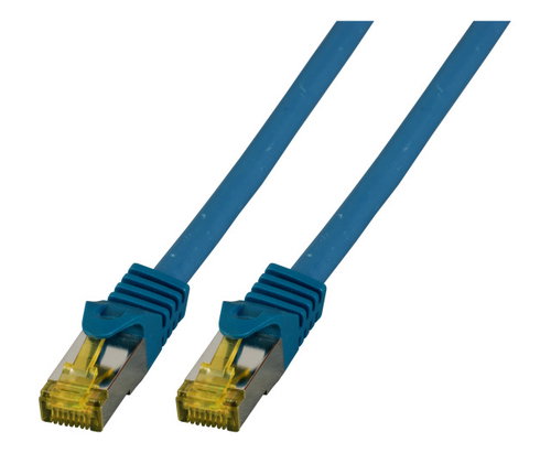 CAT7 SFTP RJ45 LSZH 1M BLUE - 10GBIT RAW PATCH CABLE