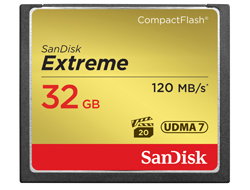 CF CARD 32GB EXTREME - 120MB/S - 85MB/S WRITE