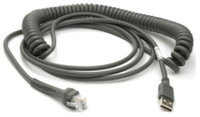 CABLE SHIELDED USB: SERIES A - CONNECTOR 15FT/4.6M COILED