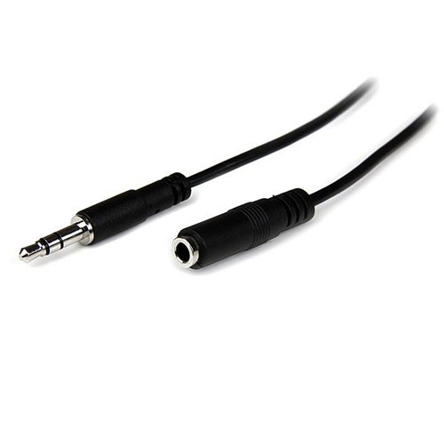 SLIM 3.5MM STEREO EXT CABLE - .