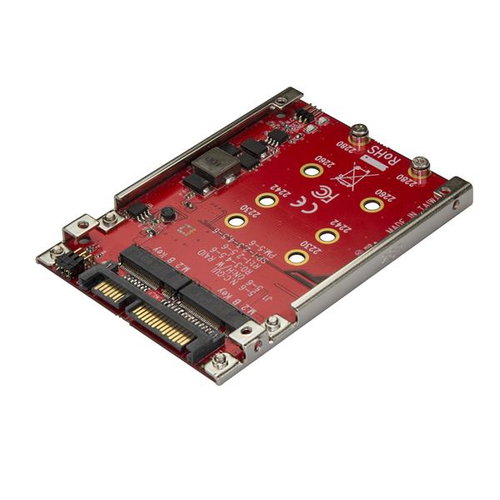 DUAL M.2 TO SATA ADAPTER/ RAID - M.2 ADAPTER FOR 2.5IN BAY - RAID
