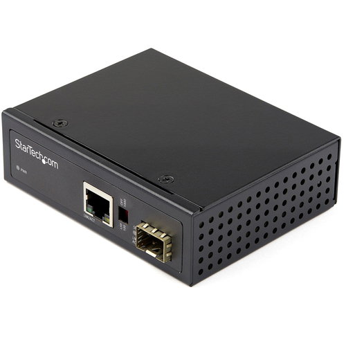 INDUSTRIAL FIBER TO ETHERNET - CONVERTER 1GBPS SFP TO RJ45