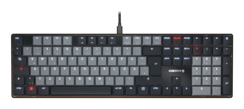 CHERRY KC 500 MX LP keyboard Home/Office USB QWERTY US English Black
