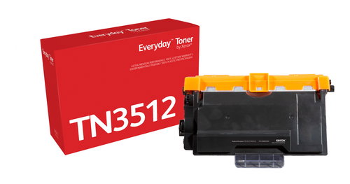 EVERYDAY BLACK TONER REPLACES - BROTHER TN3512 EXTRA HIGH CAPACI