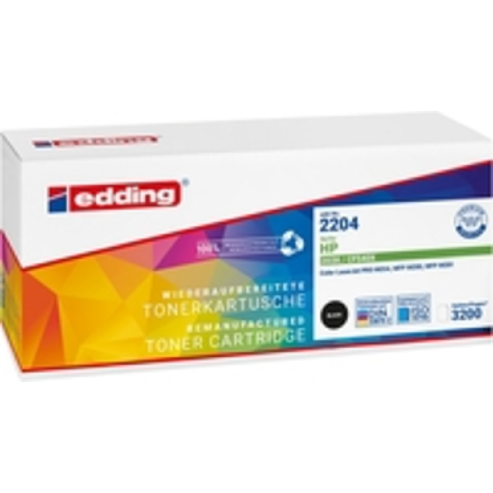 Edding EDD-2204 Toner Black 203X Refill HP Refill Compatible