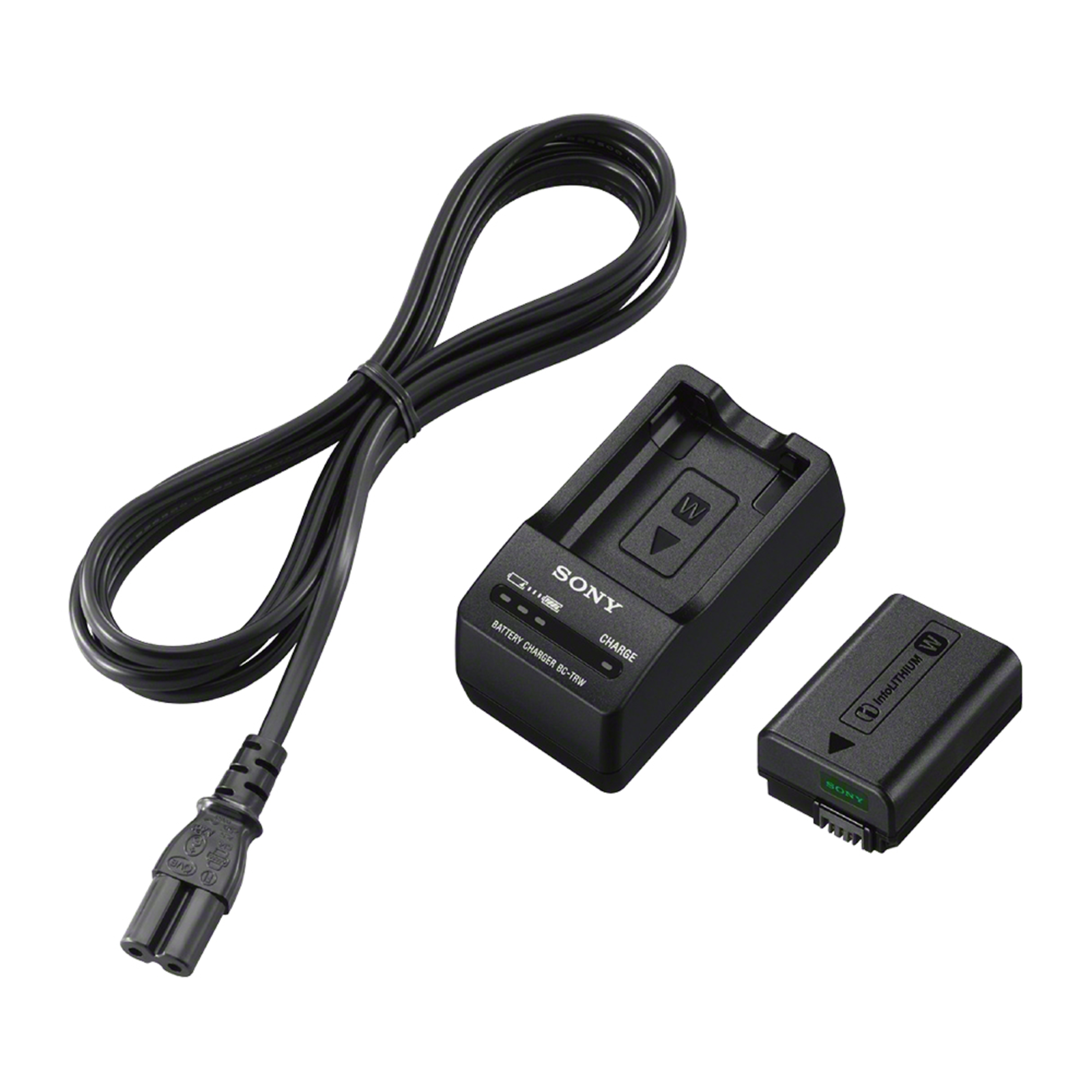 Sony ACC-TRW Battery Charger + AC Power Supply Unit + Battery
