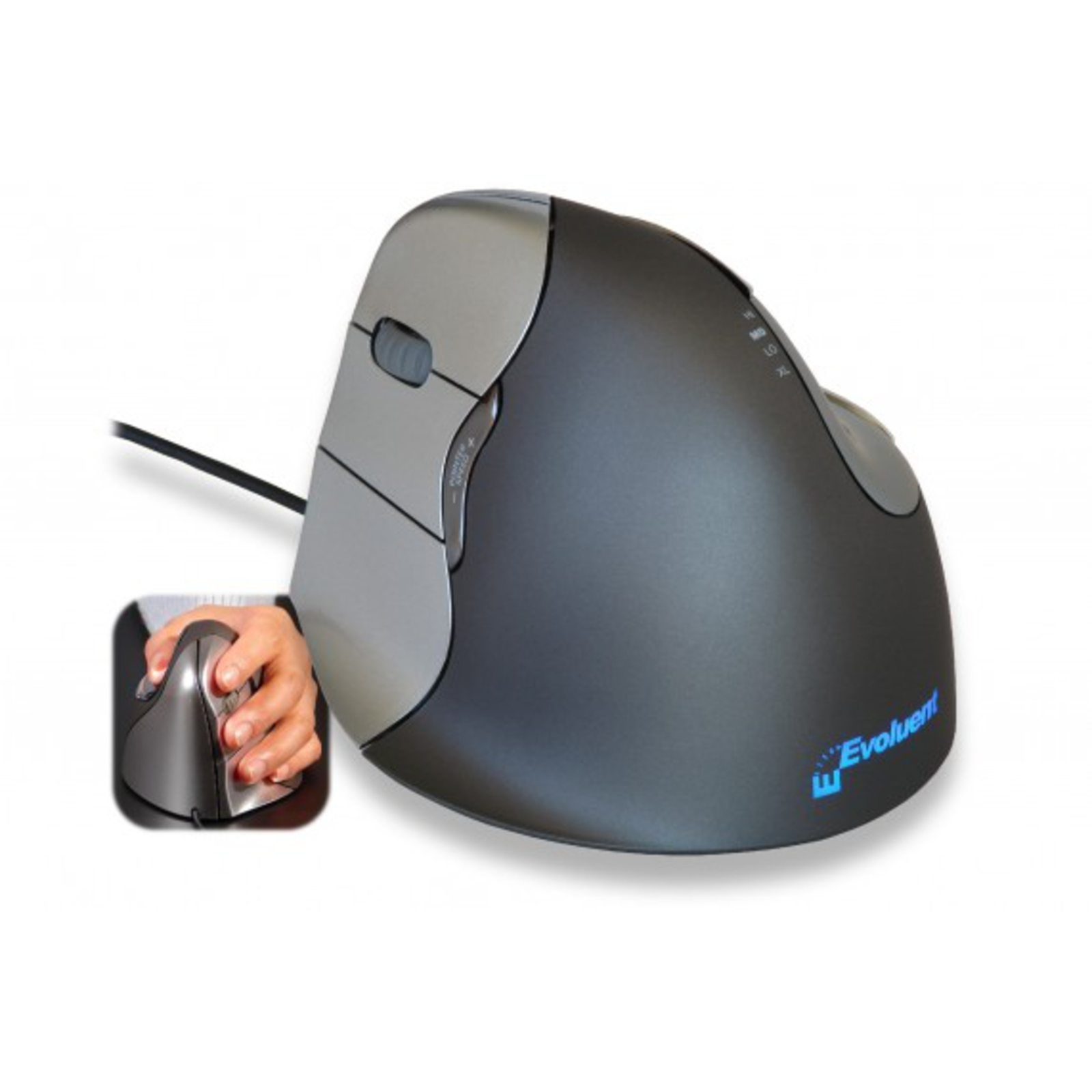 Bakker Elkuizen Mouse Evoluent 4 VerticalMouse Left USB