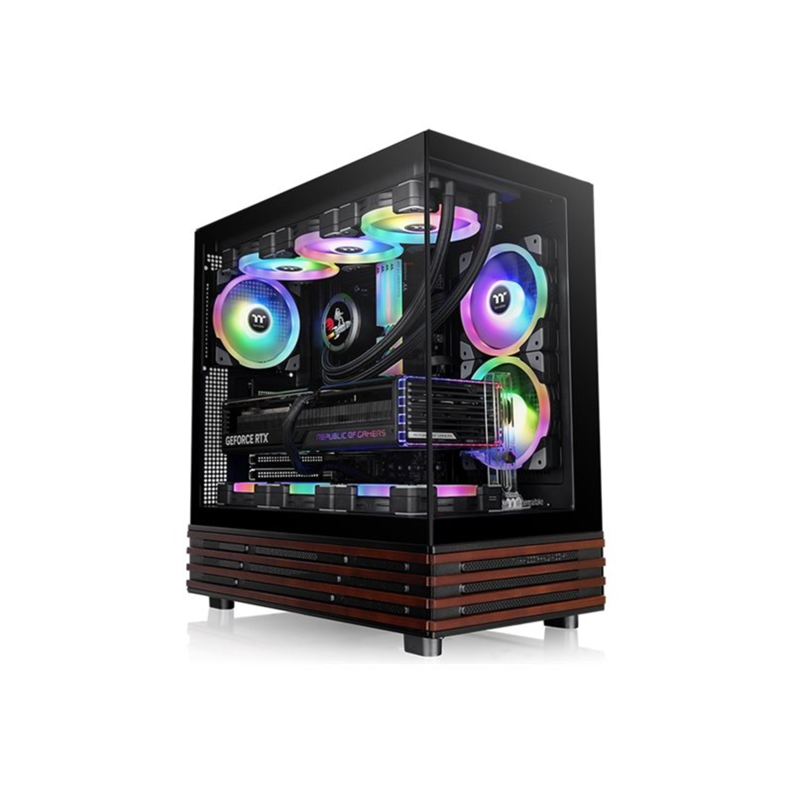 Thermaltake Geh View 270 Plus WS Midi InchARGBinch Black Retail