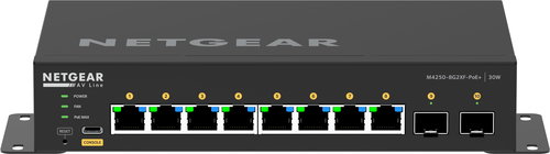 M4250-8G2XF-POE+ 220W FULLY - MANAGED SWITCH 8-PORT AV LINE