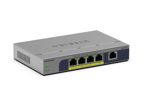 5-PORT 1GB UNMANAGED POE SWITCH - (GS105P)