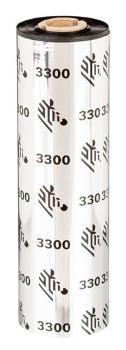 RIBBON 3300 WAX/RESIN 110MMX74M - STANDARD 12MM CORE 12/BOX
