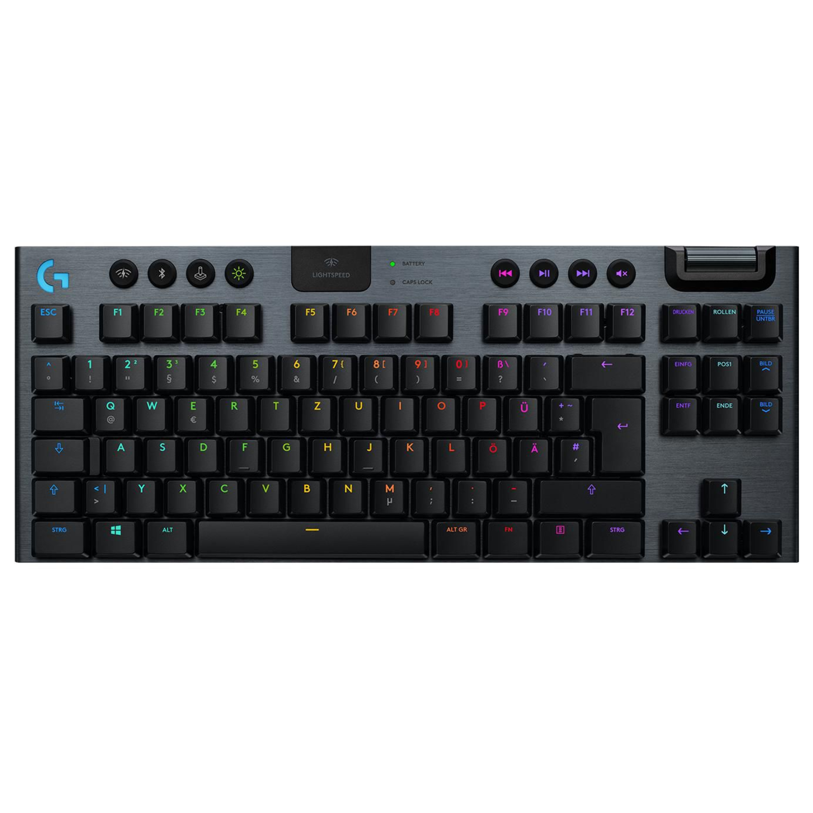 Logitech G915 TKL Black DE Layout GL Tactile LIGHTSPEED