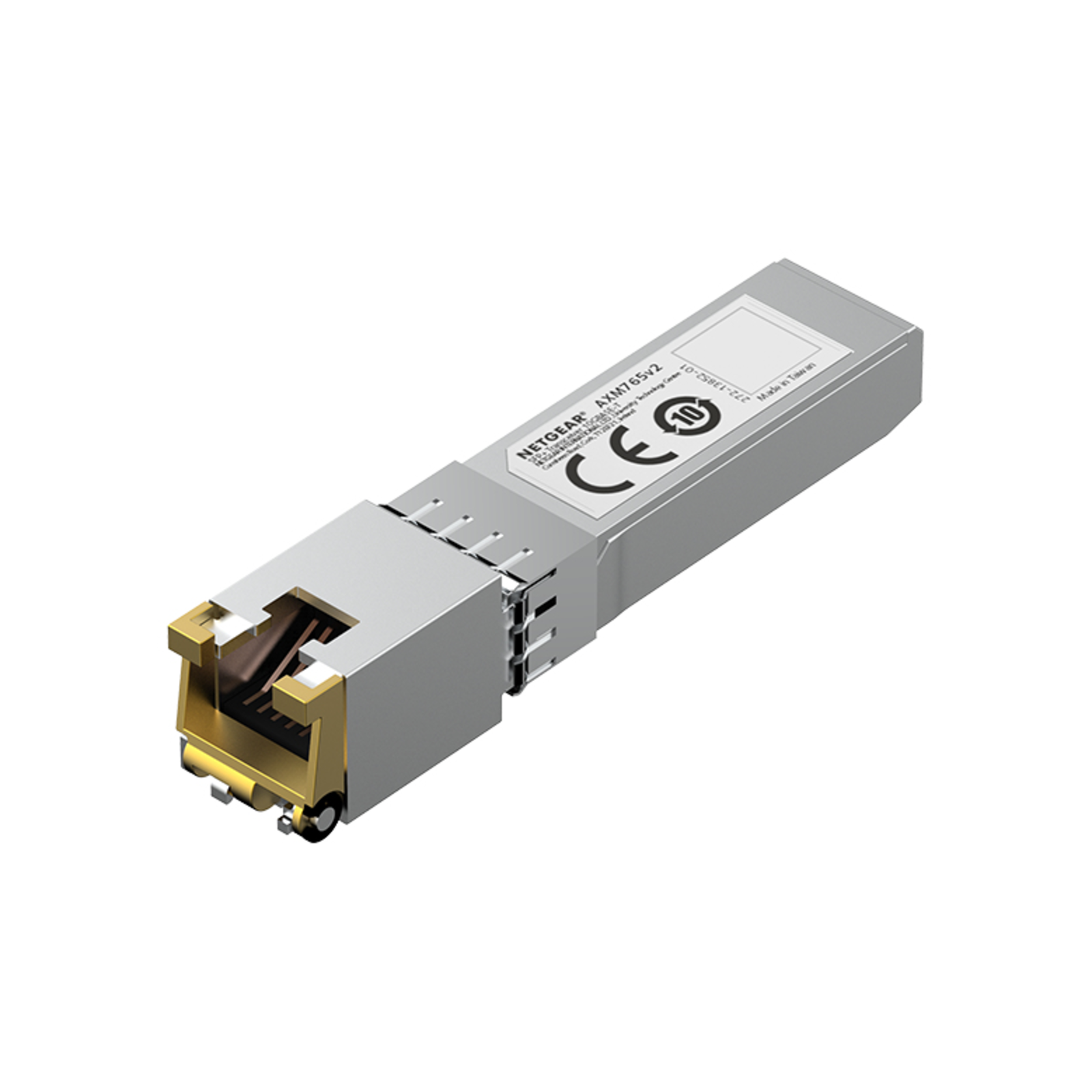 NETGEAR AXM765v2 SFP+ Transceiver Module 10GbE 10GBase-T RJ-45 up to 80 M