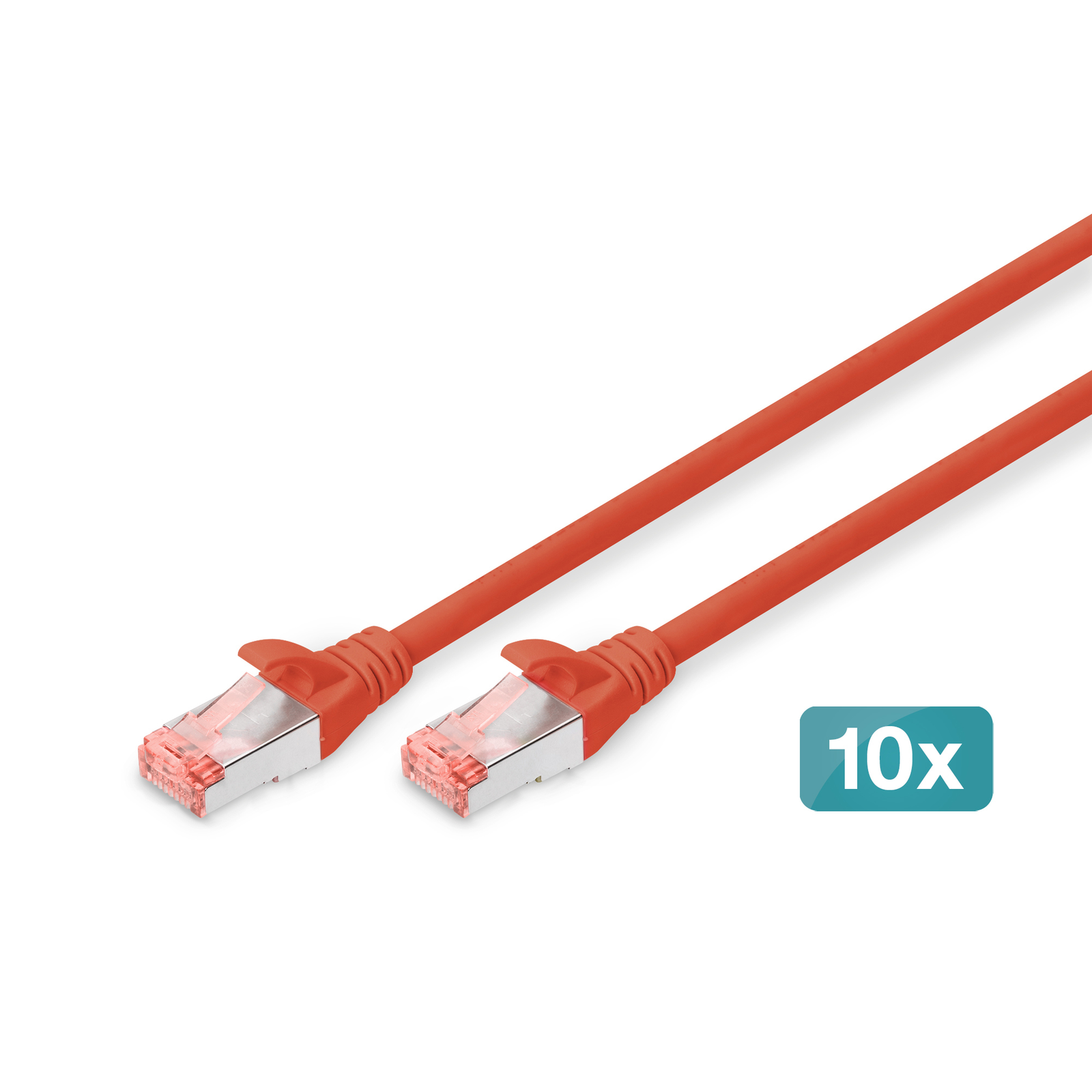 Digitus CAT 6 S-FTP Patch Cable 10 Pieces