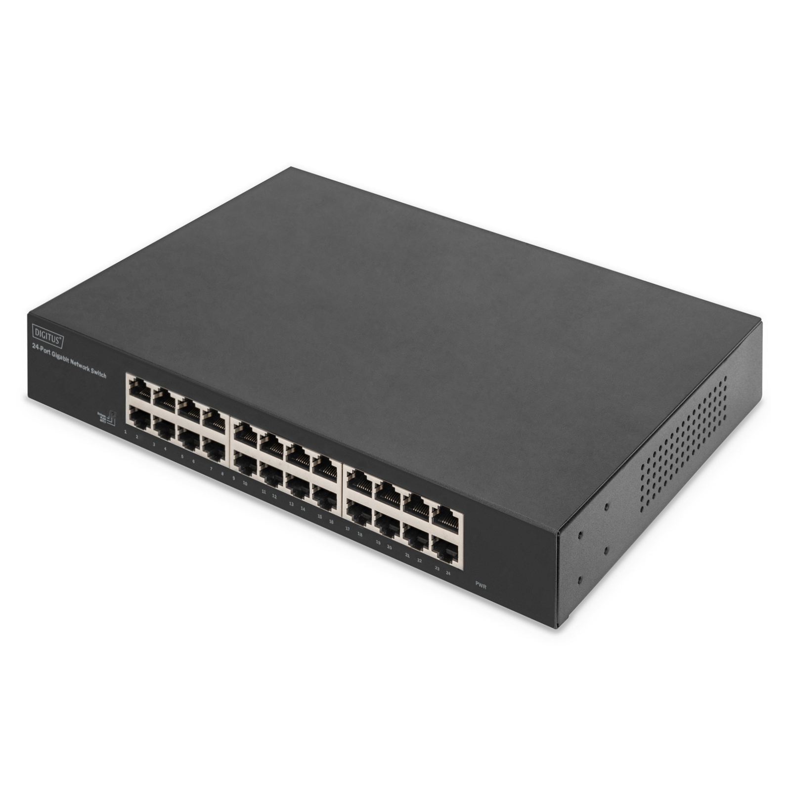 DIGITUS 24-port Gigabit Switch 19-inch Unmanaged