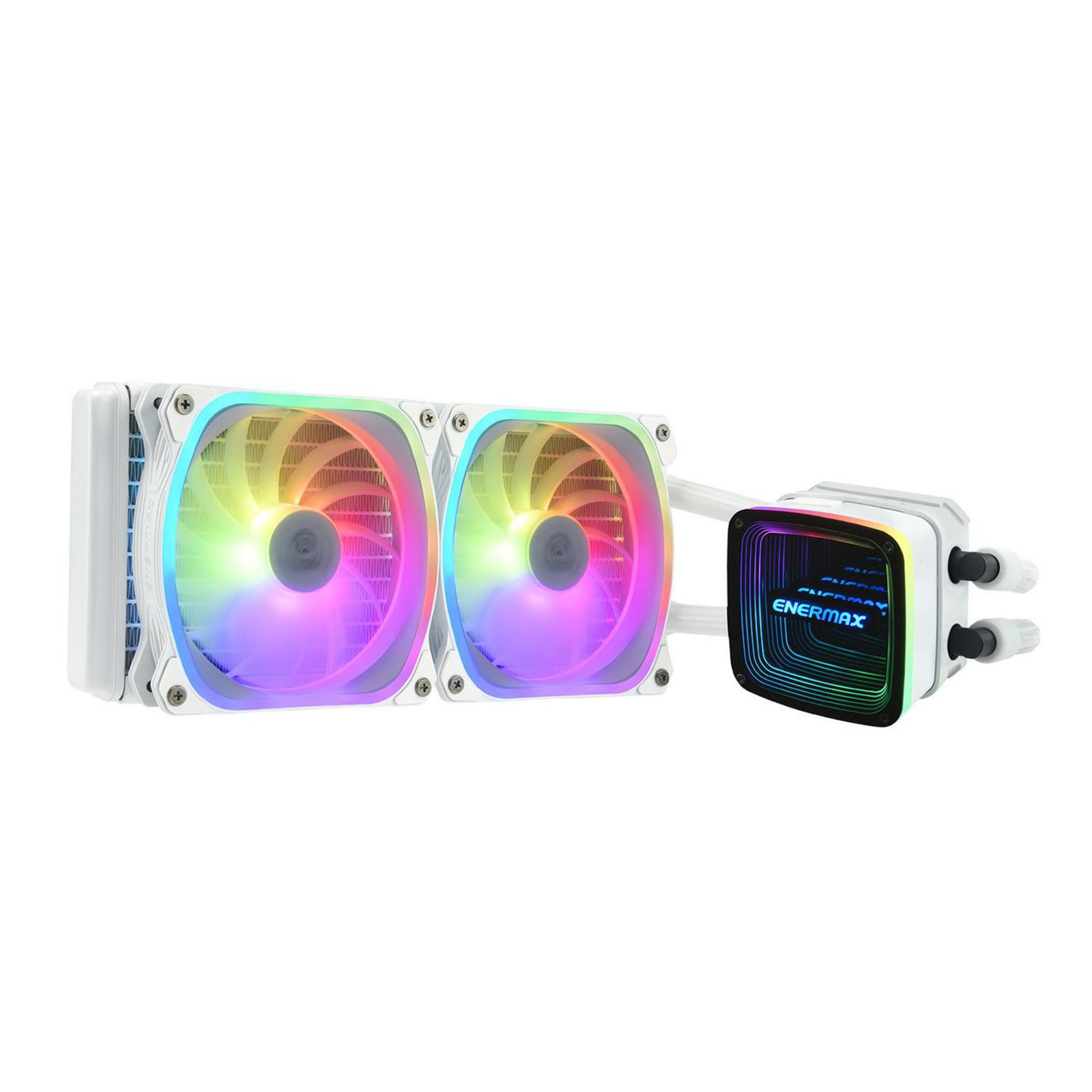 ENERMAX WAK Aquafusion ADV WaterCooler 240mm SquA RGB White