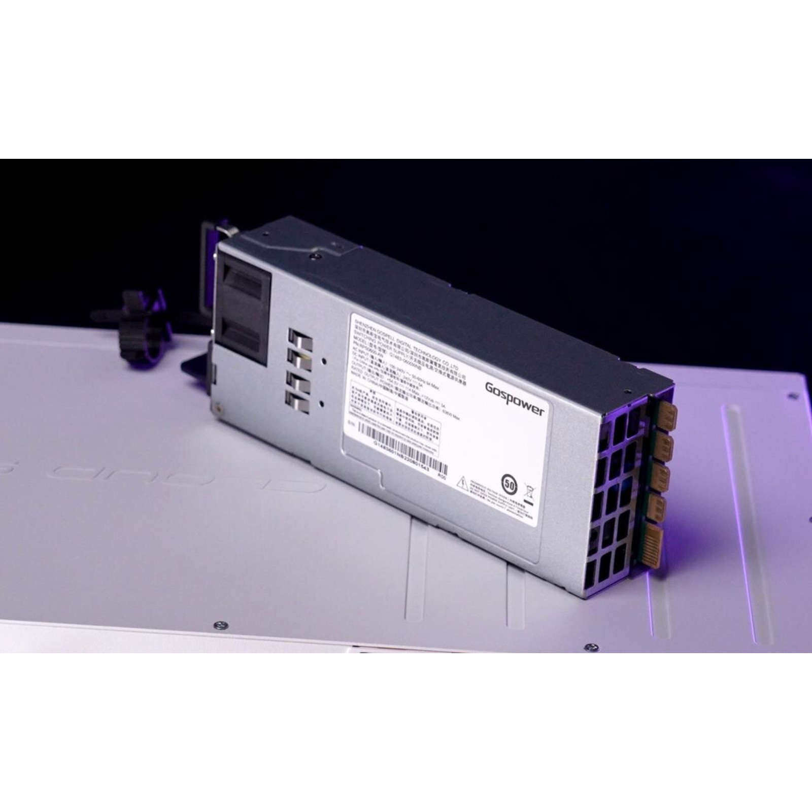 Mikredik Hot Swap Power Supply 54.5V 10.35A for CRS320-8P-8B-4S+RM PC/server Power Supply