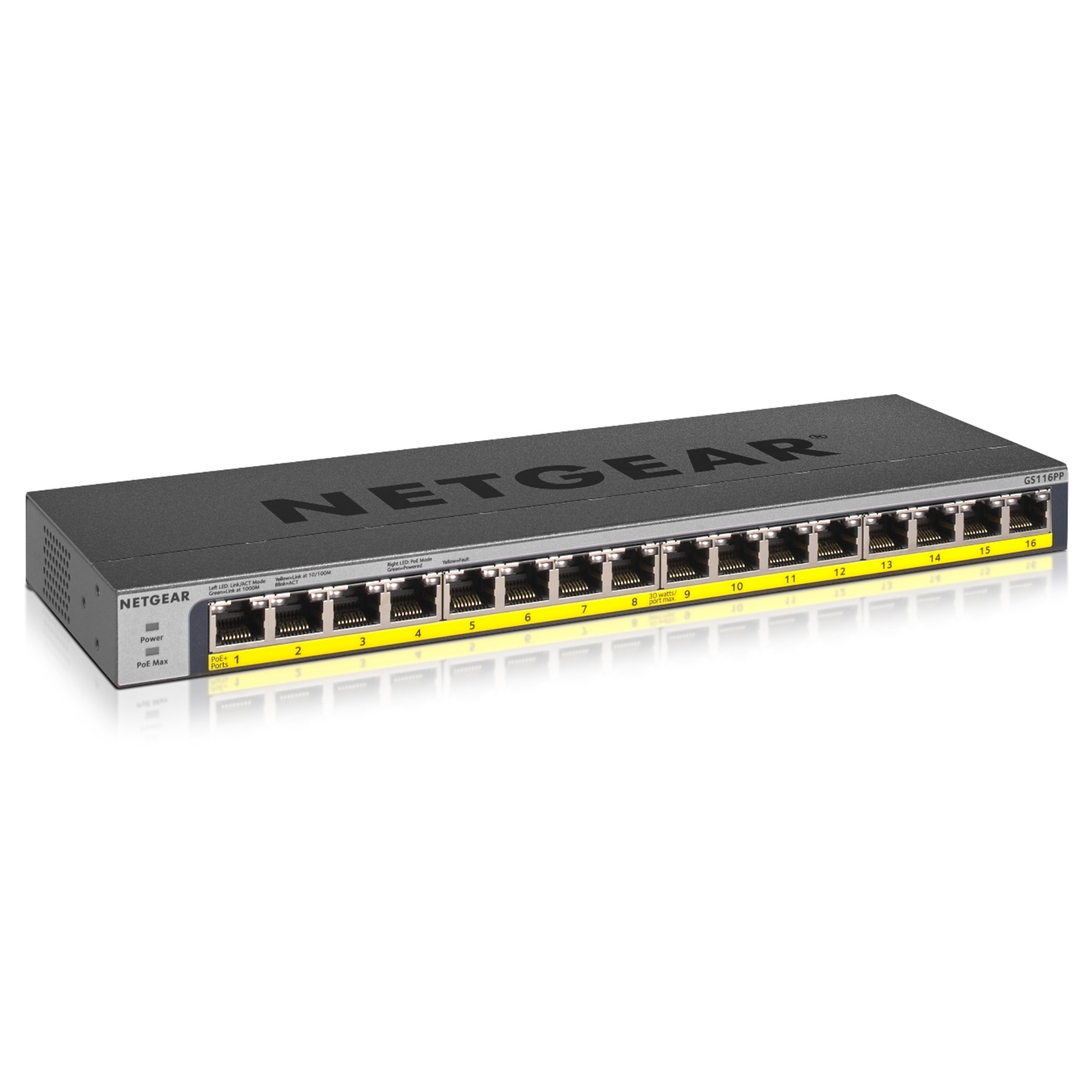 NETGEAR Switch Ppinkfe 16 Cobre Gigabit 10/100/1000 PoE+